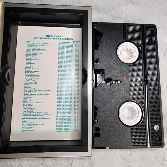 Wizard of Oz First Release 1966 VHS MGM UA Big Box Book Rare Collectible - Picture 7 of 7